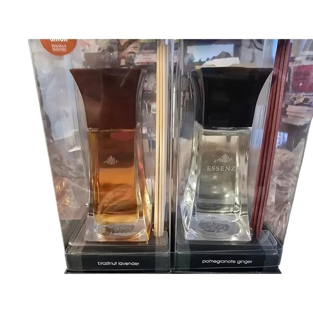 New Essenza Brazilnut Lavender & Pomegranate Ginger Diffuser 6.15 oz Each Sealed